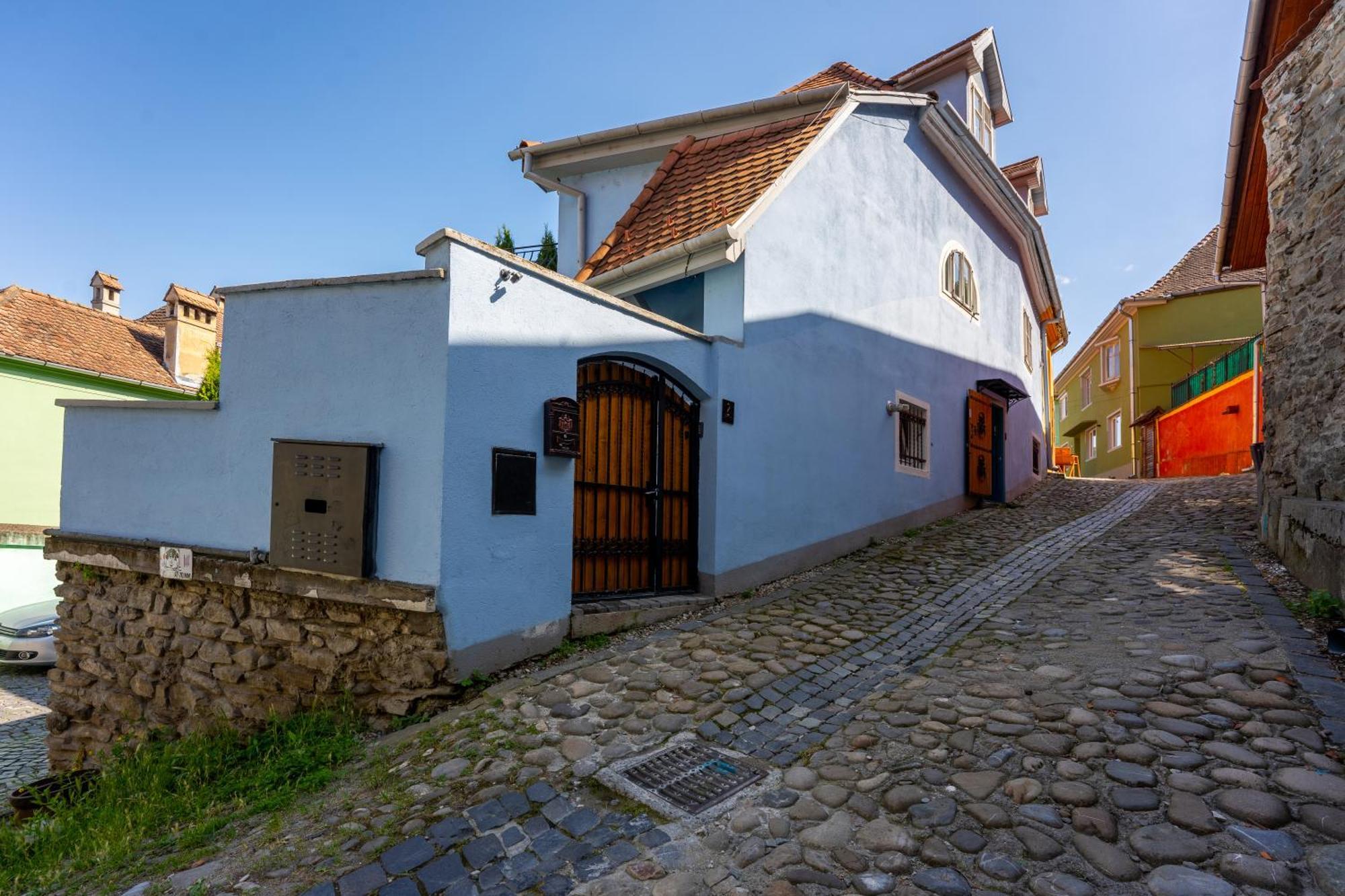 Ferienwohnung Casa Albastra By Casa Otto Sighişoara Exterior foto